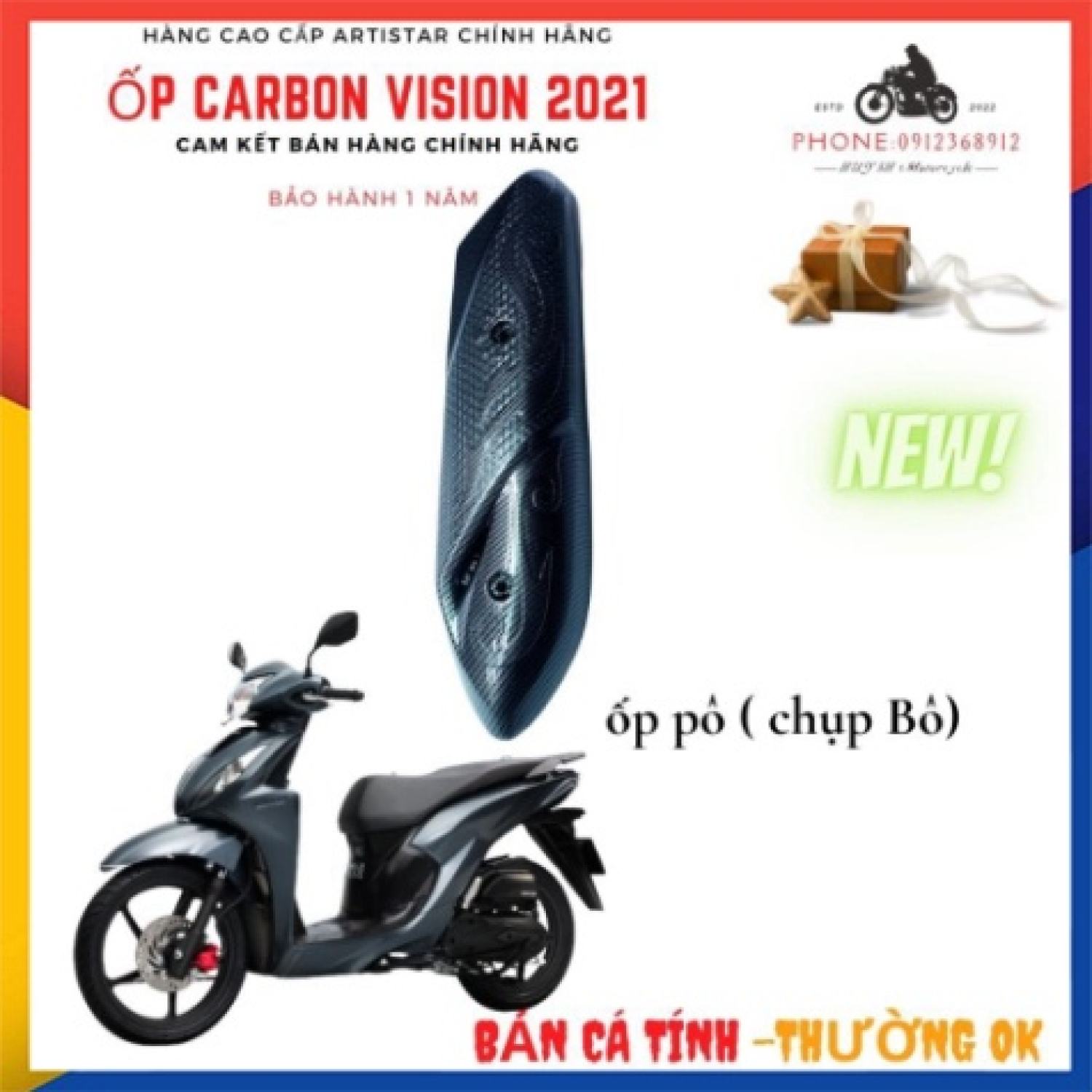 Ốp Carbon Vision 2021 -Vision 2022-Vision 2023, Vision Cá Tính Đời Mới