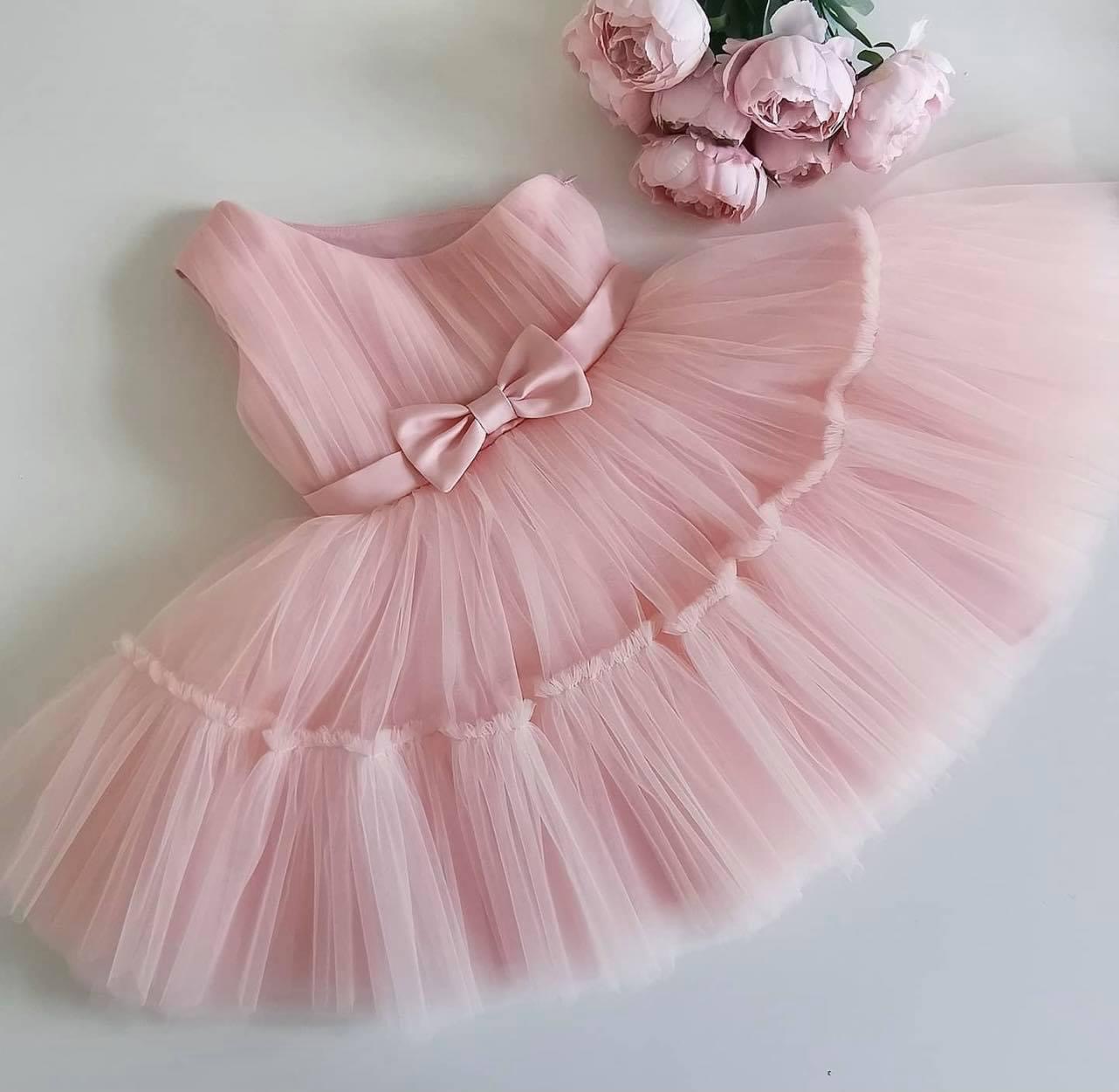 ĐẦM CÔNG CHÚA LỆCH VAI CHO BÉ