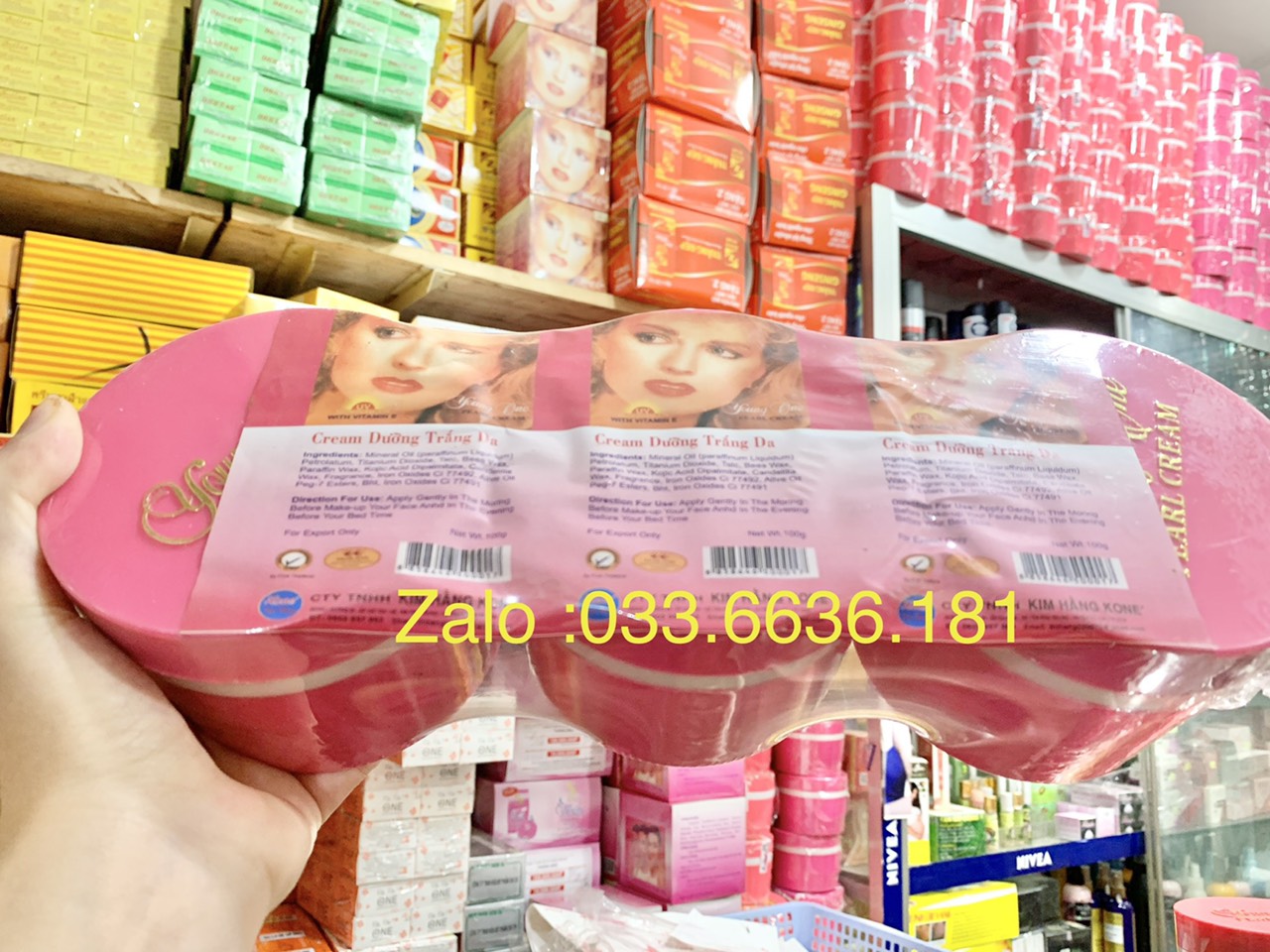 Kem cô gái tóc xù Thái lan hủ trần 100g