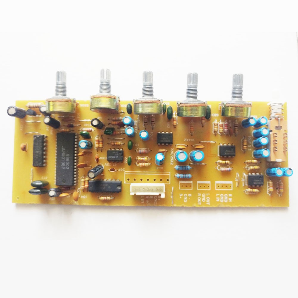 Mạch Echo vang dùng cho Ampli Karaoke sử dụng IC huyền thoại 50195 ( Board màu xanh lá )