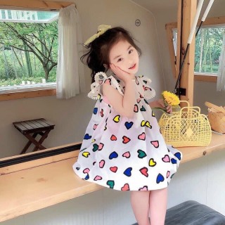 Váy Tim Xinh Yêu cho bé Gái 8-22kg thumbnail