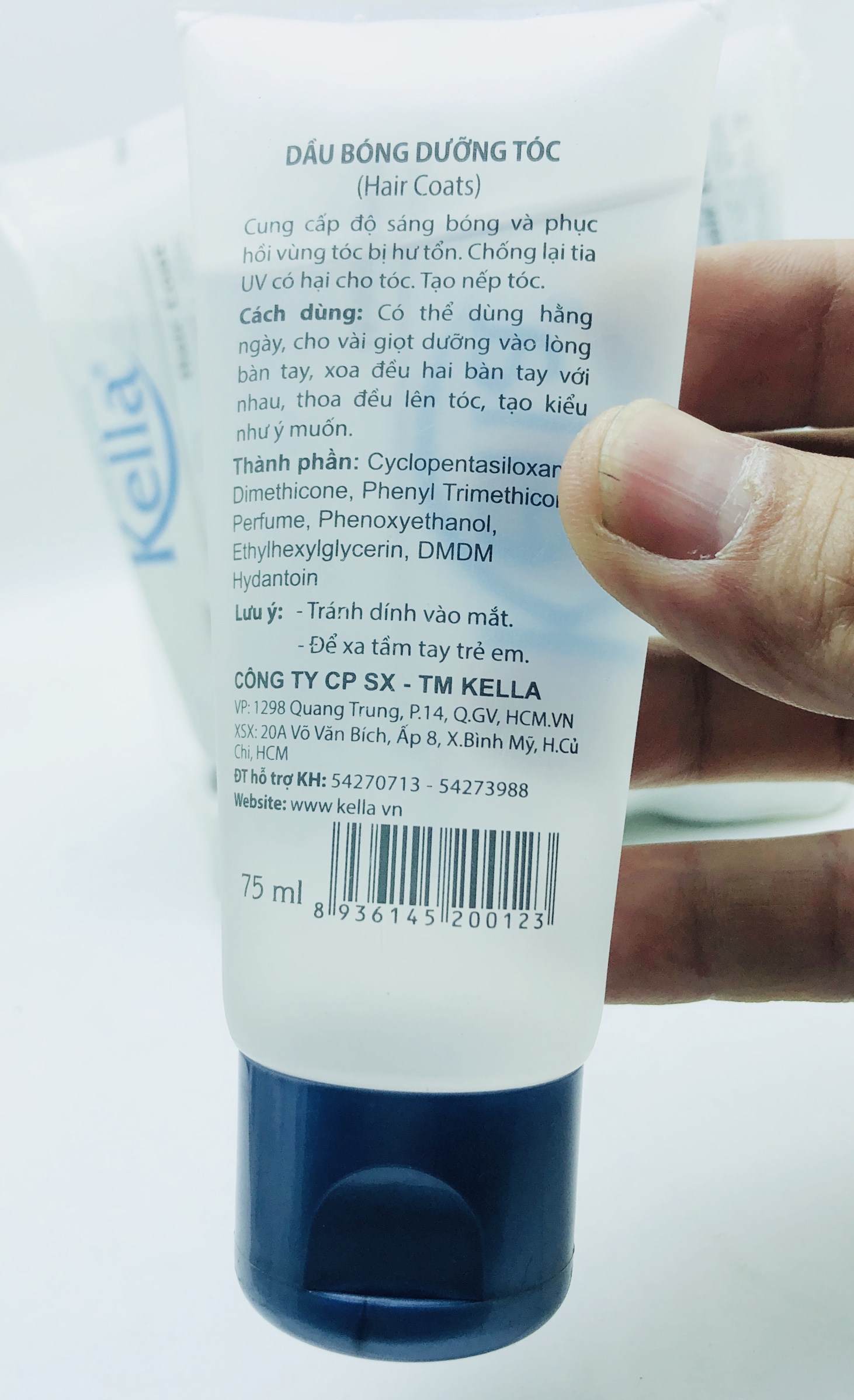 Dầu Bóng Tóc Kella Tinh Dầu Dưỡng Tóc Kella 75ml