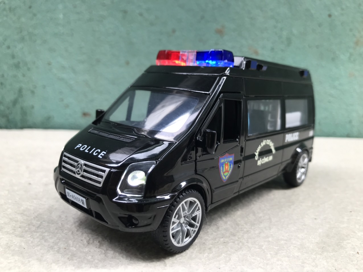 [HCM]Mô hình xe Police 110 1:32