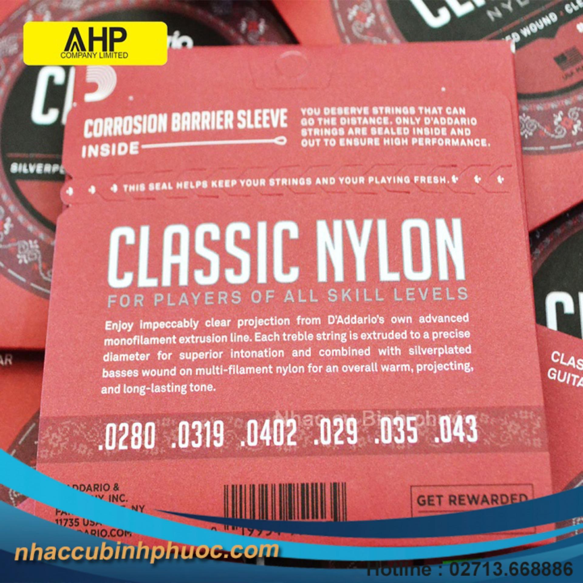 Dây đàn Guitar Nilong D'ADDARIO EJ27N