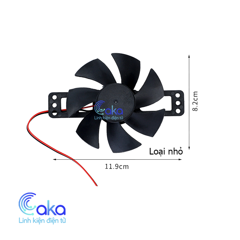 Quạt bếp từ 18V DC loại tốt