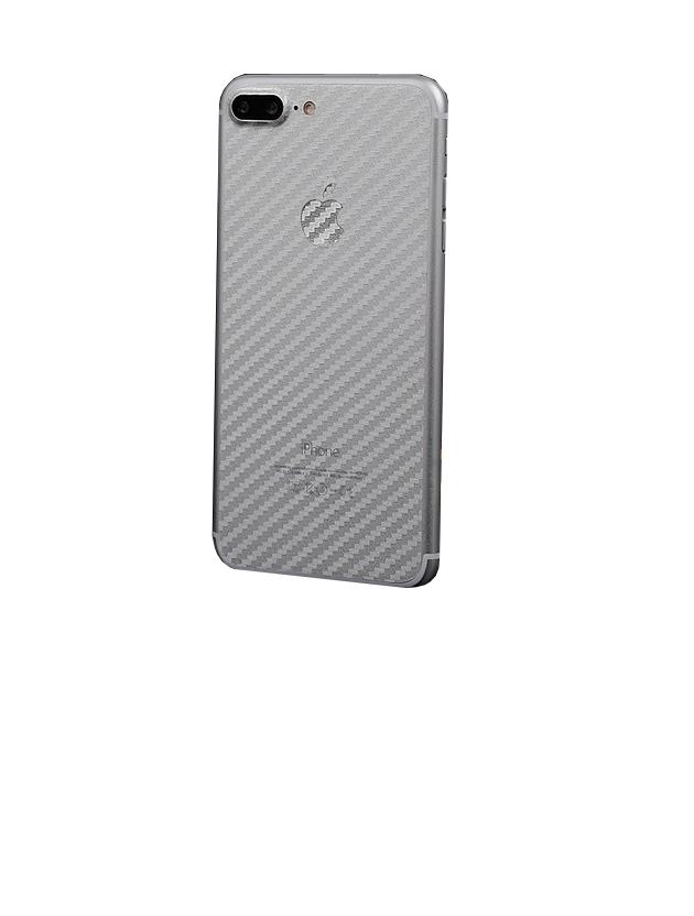 Combo 3 tấm dán lưng mặt sau vân Carbon 3D trong suốt cho điện thoại iPhone 7 Plus, 8 Plus