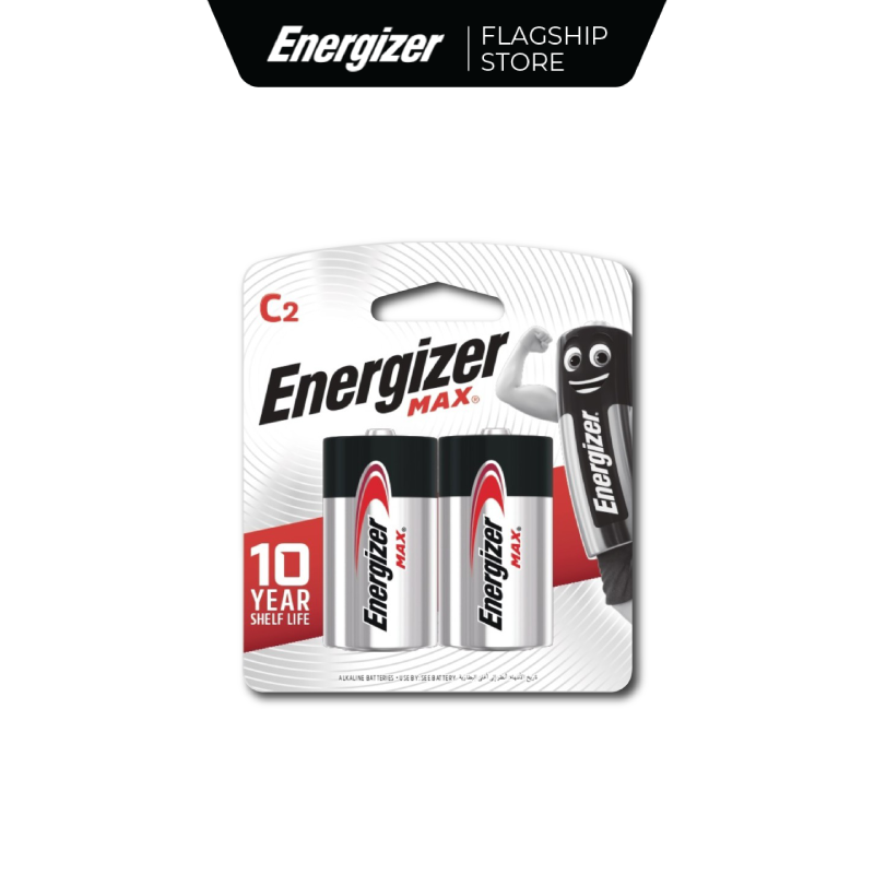 Pin C Energizer Max E93 BP2 - Vỉ 2 Viên
