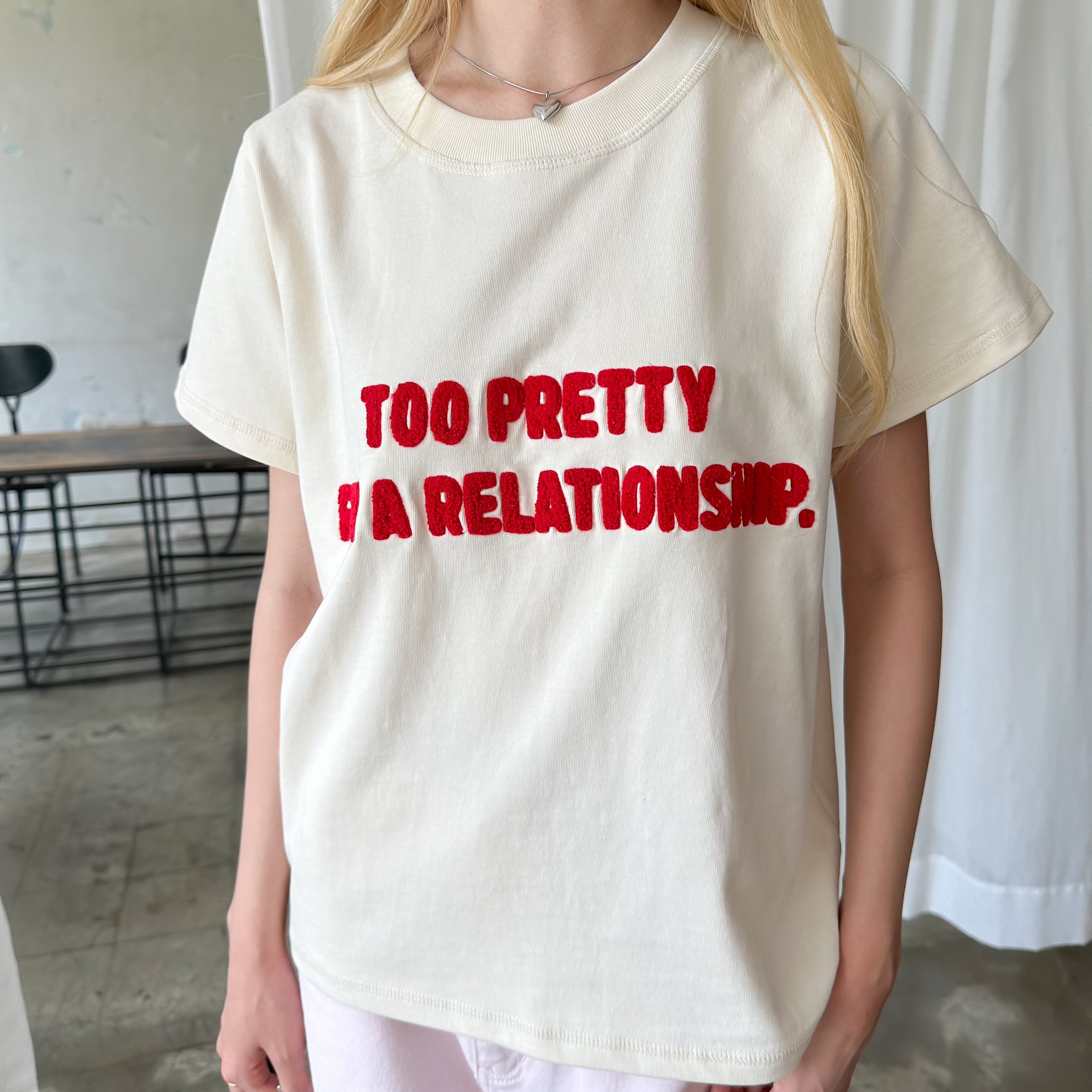 KIDO - Áo thun tay ngắn cổ tròn RELATIONSHIP