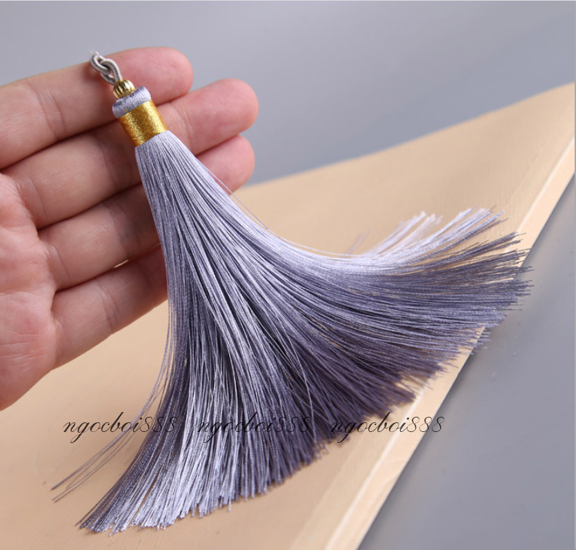 Tua Rua 13cm Xỏ Hạt Đồng Chỉ Vàng (Xem thêm hình ảnh và kích thước ở phần mô tả)