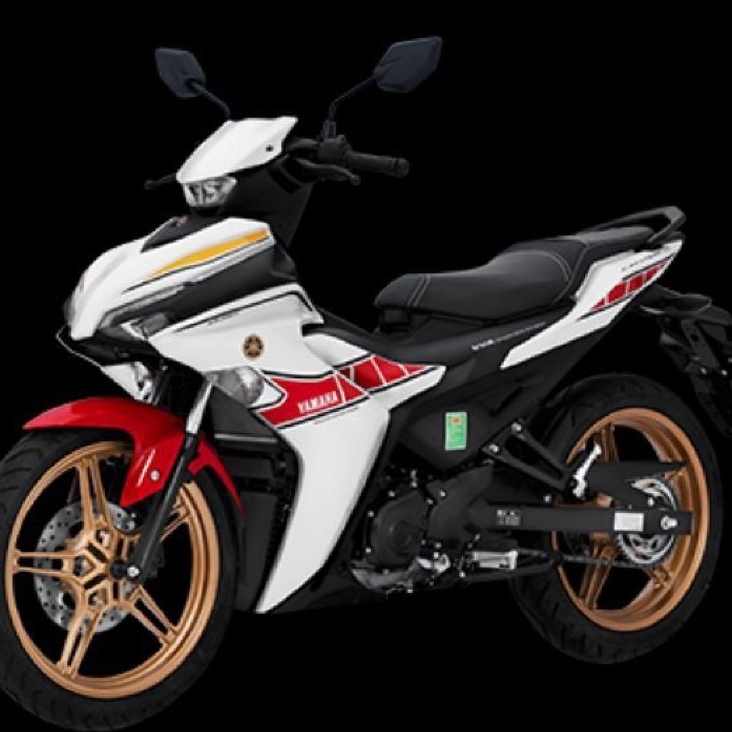 Tem rời exciter 155 trắng đỏ bảng đặc biệt