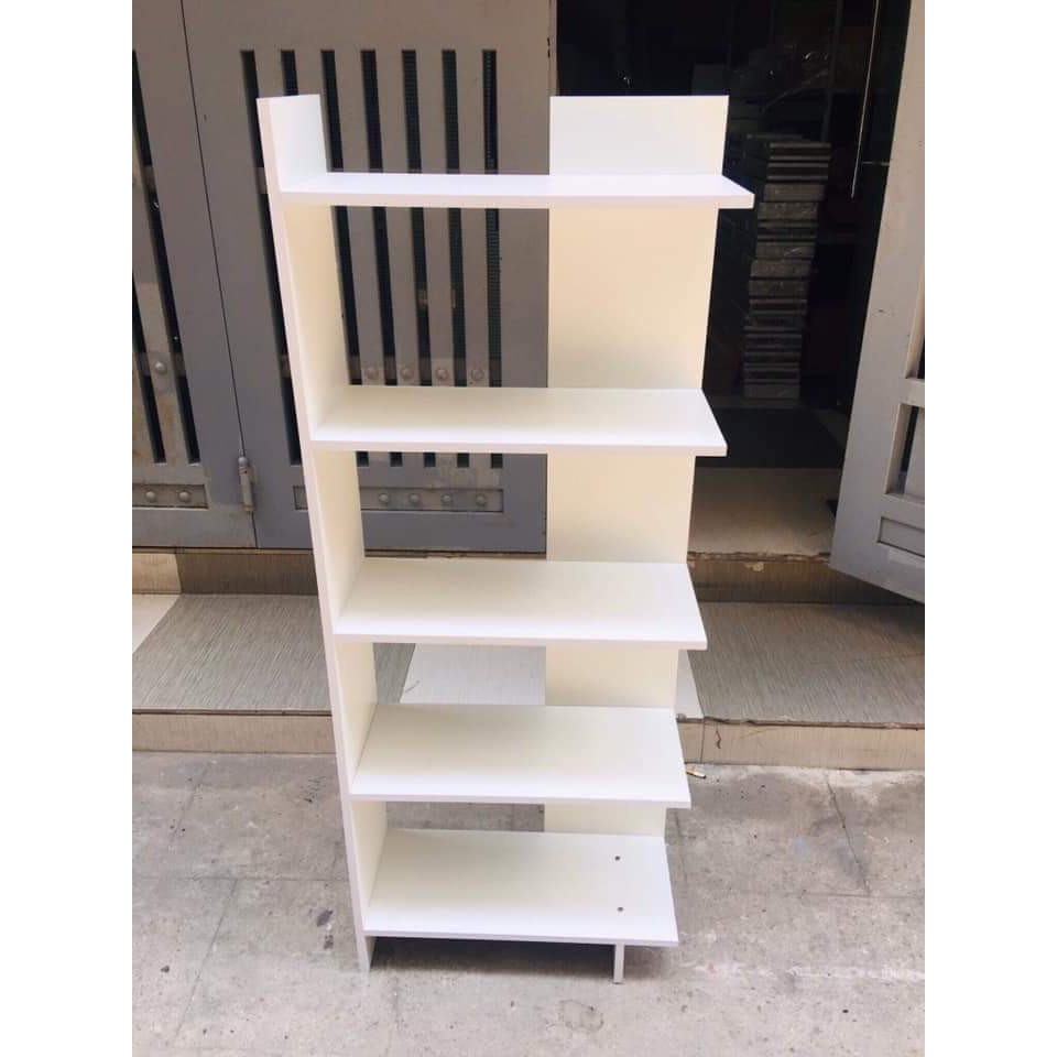 KỆ GÓC TƯỜNG, KỆ GỖ 5 TẦNG - gỗ MDF
