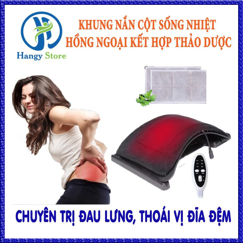 Khung Nắn Cột Sống Bằng Nhiệt Hồng Ngoại Kết Hợp Túi Thảo Dược