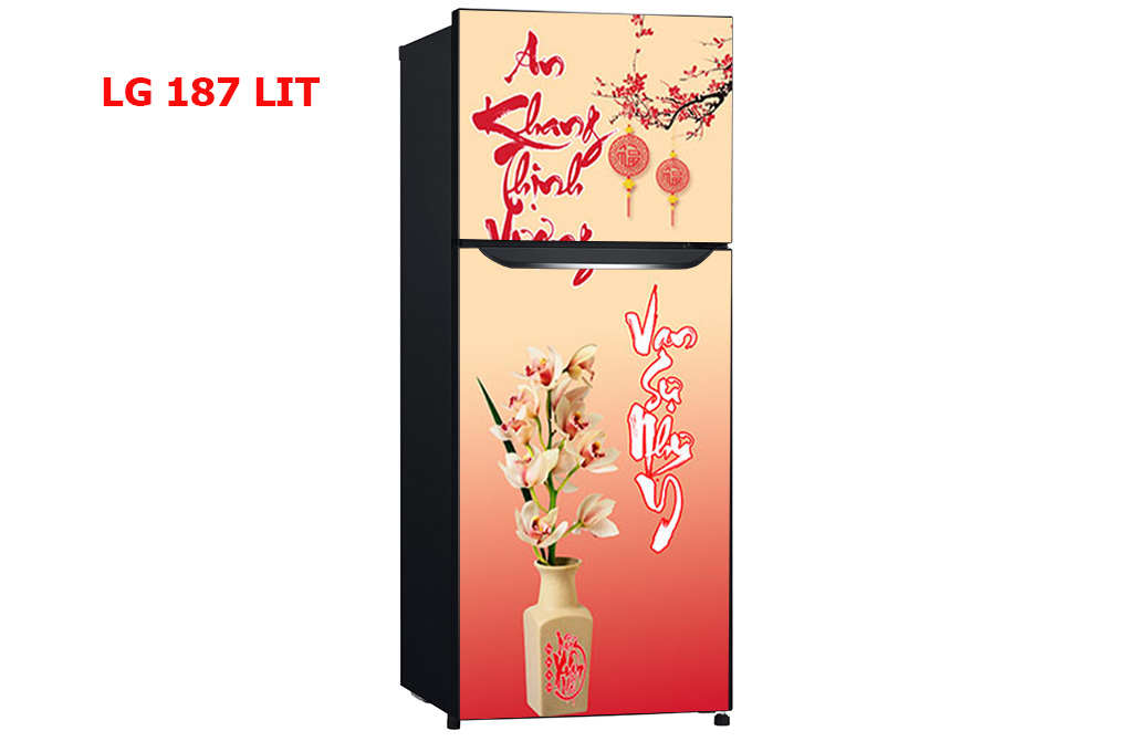 Decal dán Tủ Lạnh Tết chất liệu cao cấp
