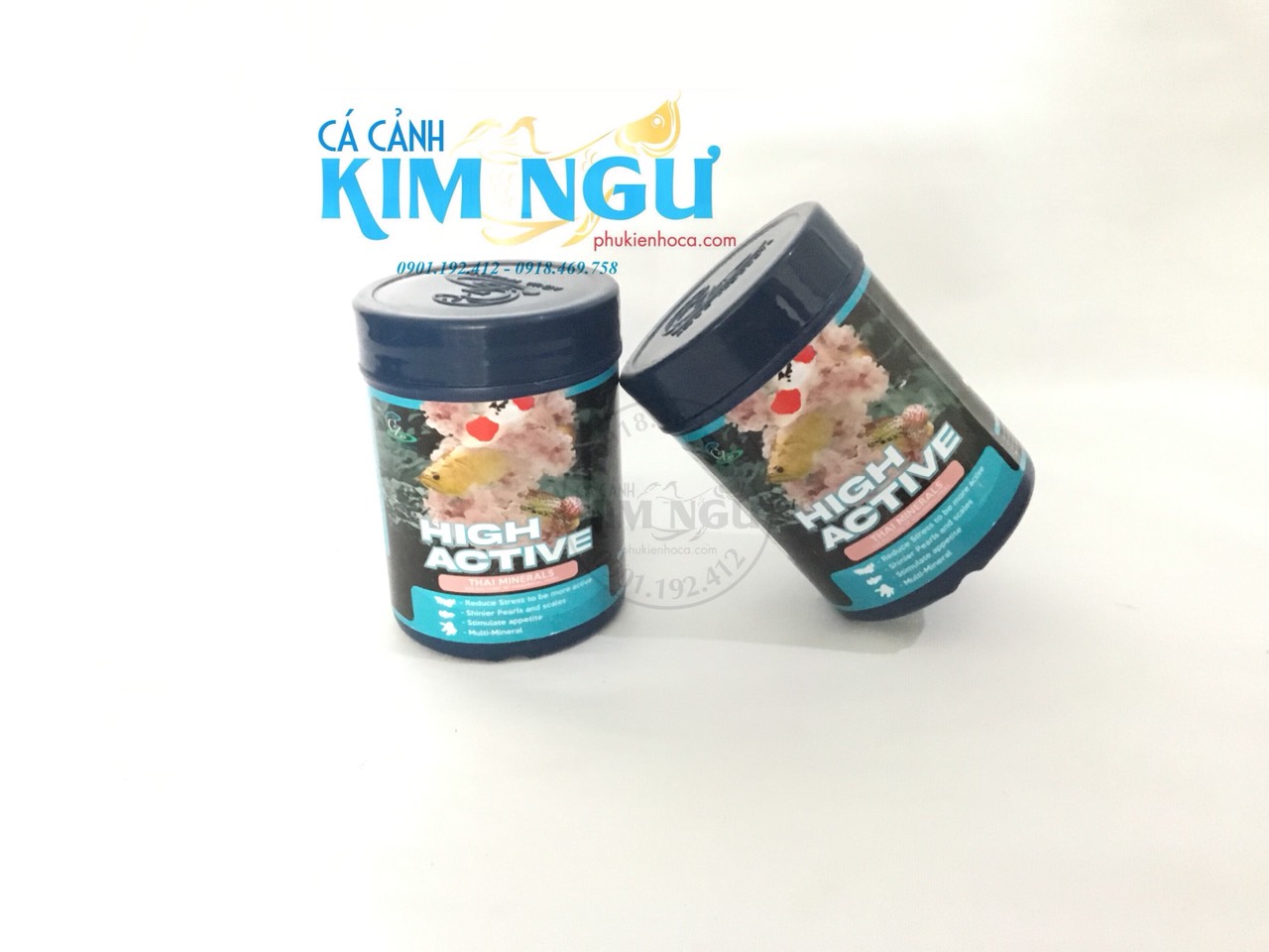Khoáng Chất Thiết Yếu Cho Hồ Cá Cảnh HIGH ACTIVE ( THAI MINERAL)