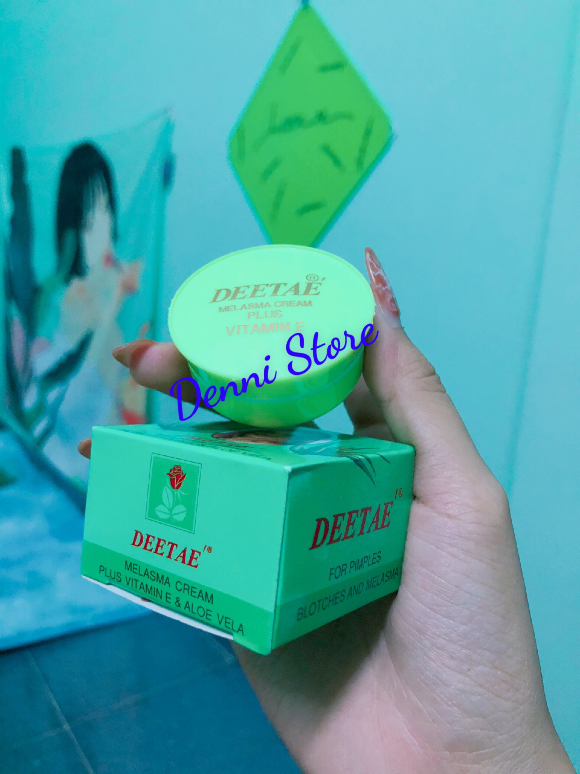Hộp kem nha đam Deetaé dưỡng trắng da - Kem Deetaé