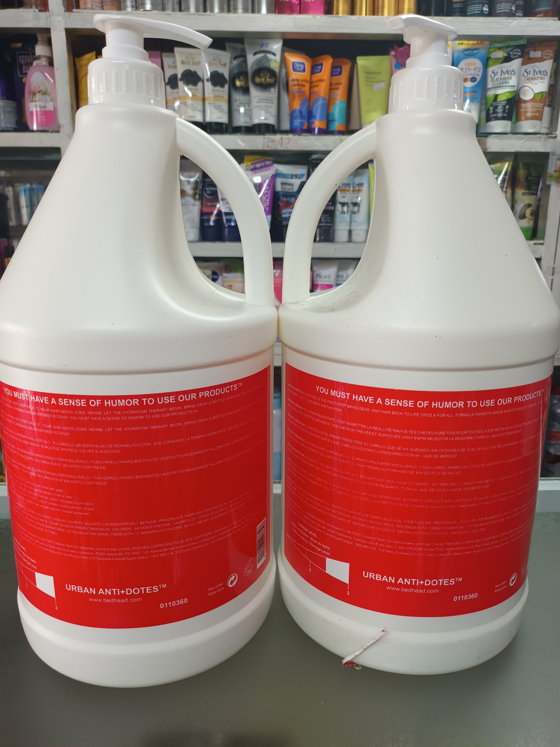 Dầu gội xả can TIGI 5000ml