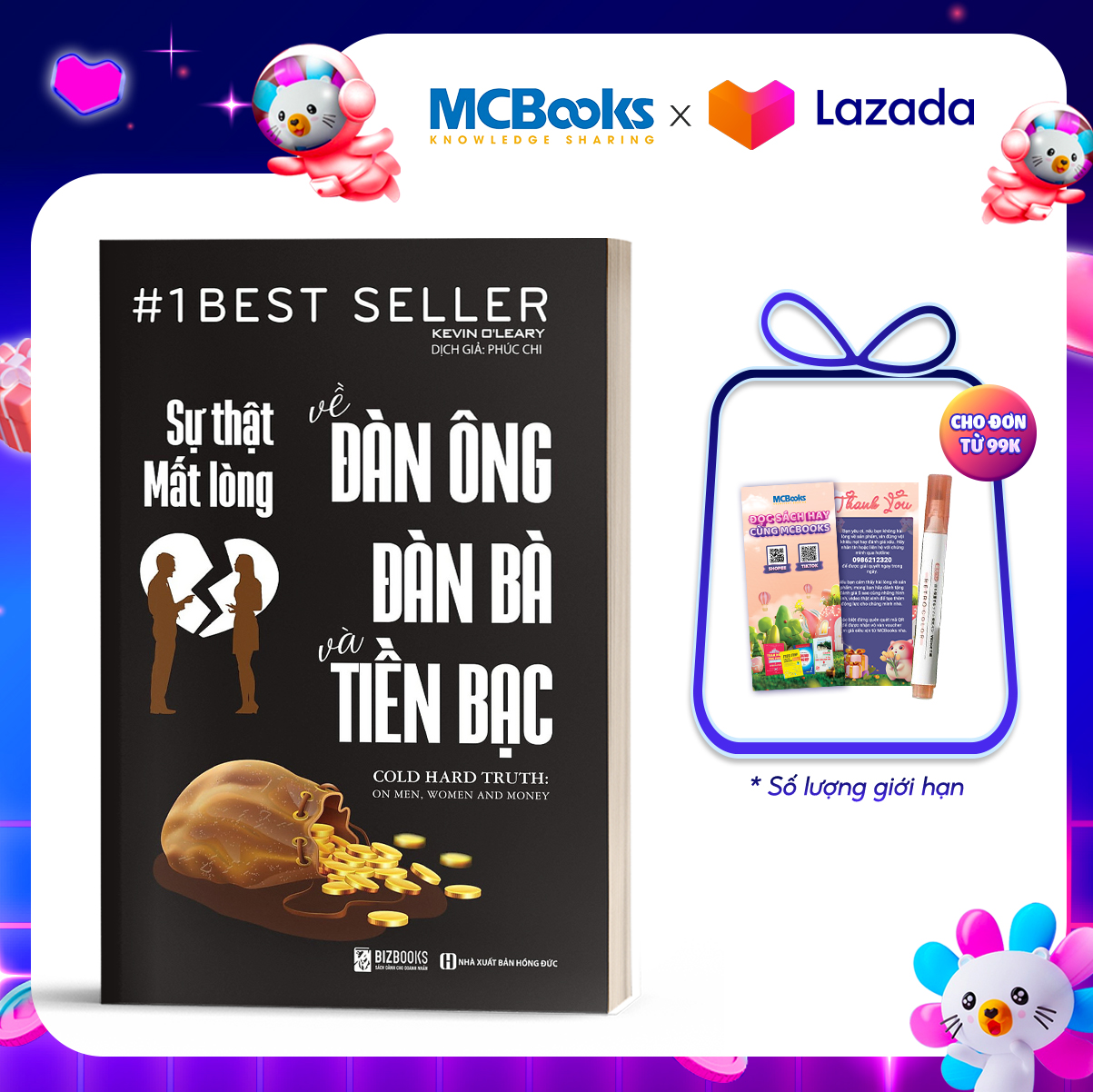 Sách - Sự Thật Mất Lòng Về Đàn Ông, Đàn Bà Và Tiền Bạc - BizBooks