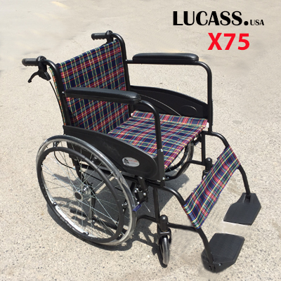 Xe lăn có phanh lucass x75