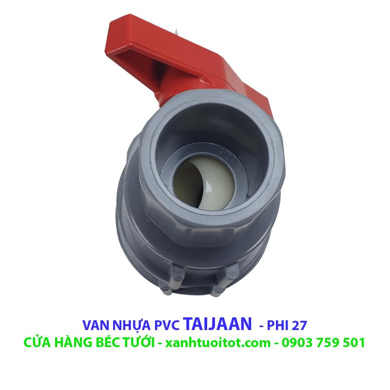 [HCM]Bộ 5 VAN NƯỚC PVC PHI 27 - TAIJAAN