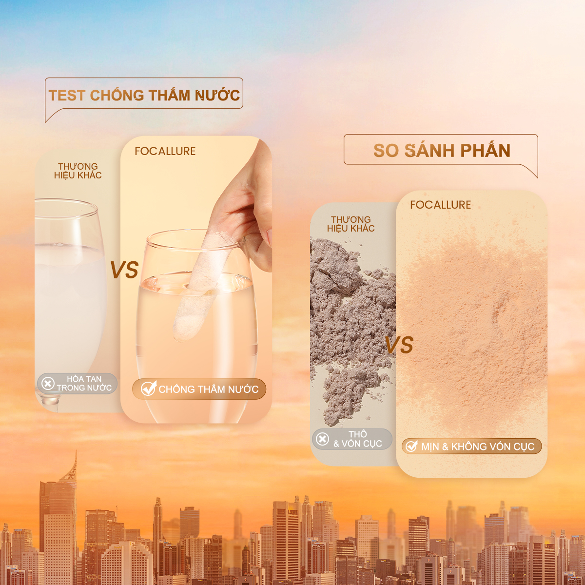 (HSD: 12/2025) FOCALLURE Phấn Đa Năng Phấn phủ Và Má Hồng Kiểm Soát Dầu 6g