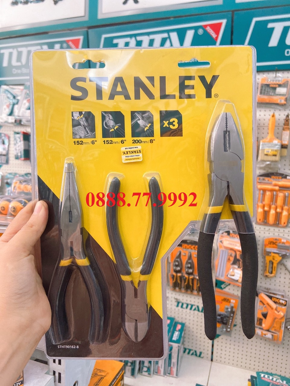 Bộ Kềm 3 Cây Stanley STHT90162-8