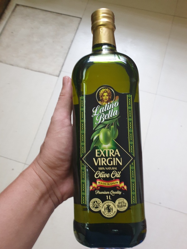 Dầu Extra Virgin hiệu Latino Bella 1L nhập khẩu Tây Ban Nha