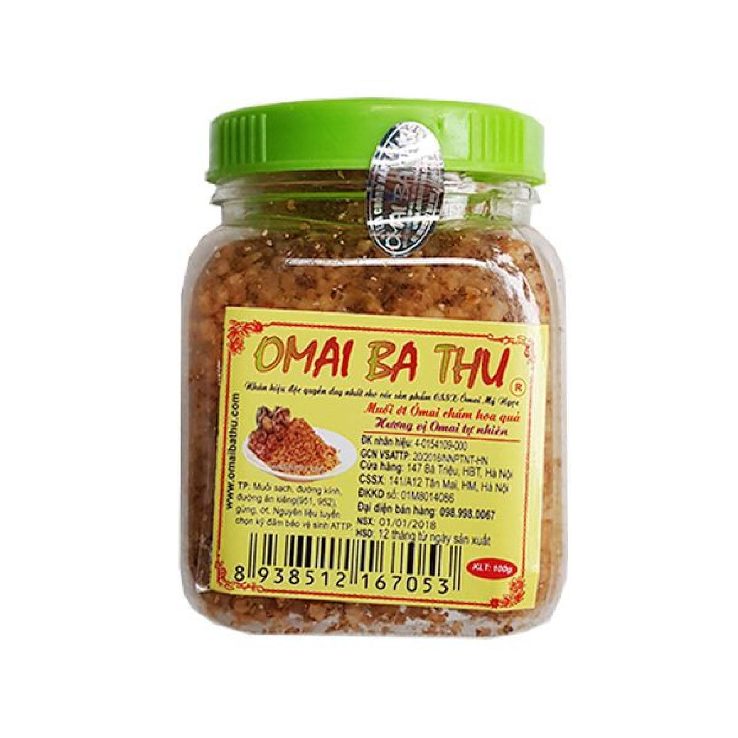 Muối omai ba thu 100g/ muối ô mai