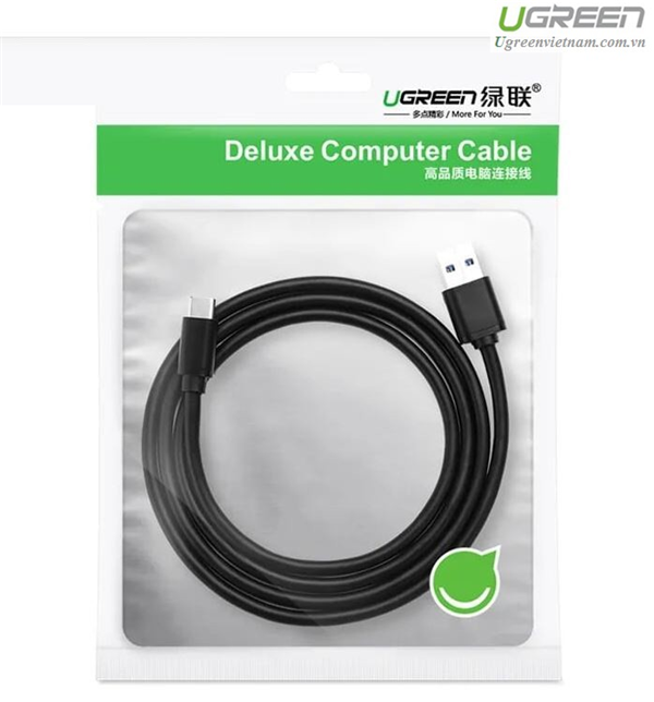 High Quality USB Type C to USB 3.0 Cable 1m Long Ugreen 20882