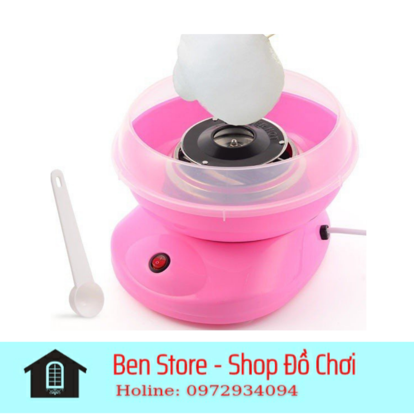 MÁY LÀM KẸO BÔNG GÒN MINI (Kho Đồ Rẻ)