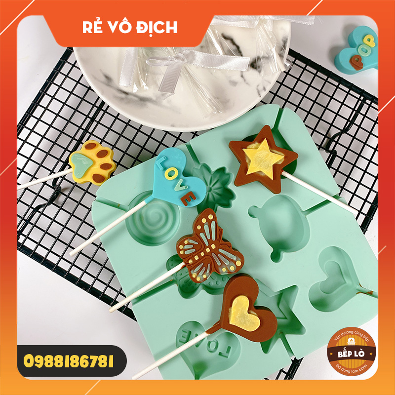 Que làm kẹo mút set 20 que - Dụng cụ làm bánh