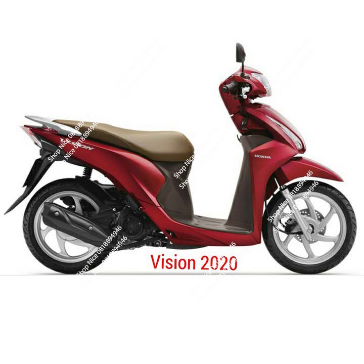 Ốp pô nhựa xe máy Honda Vision 2020