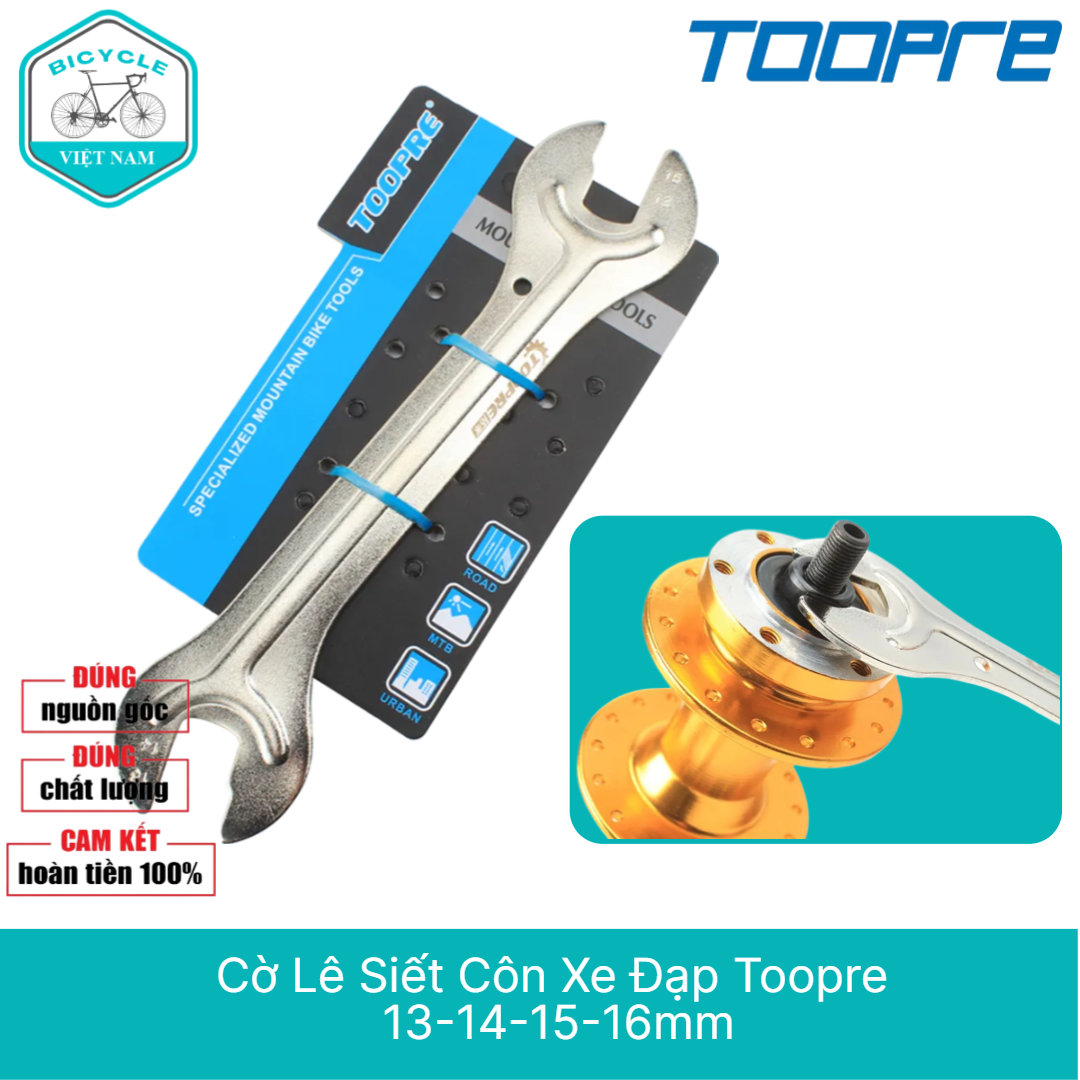 Cờ lê siết côn xe đạp toopre 13-14-15-16mm