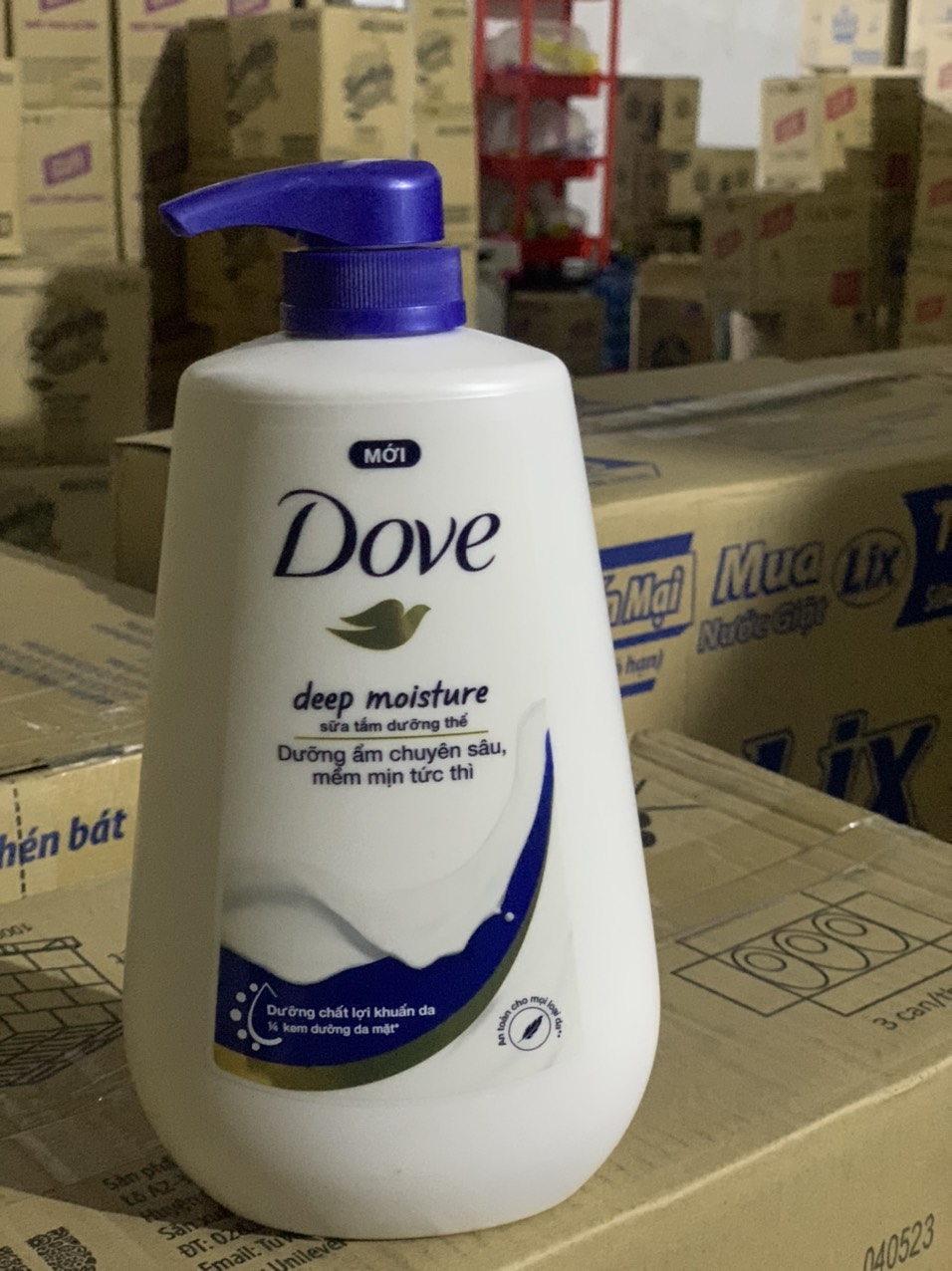 [HCM]Sữa Tắm Dưỡng Ẩm Dove Chai 500ml (x/dam)