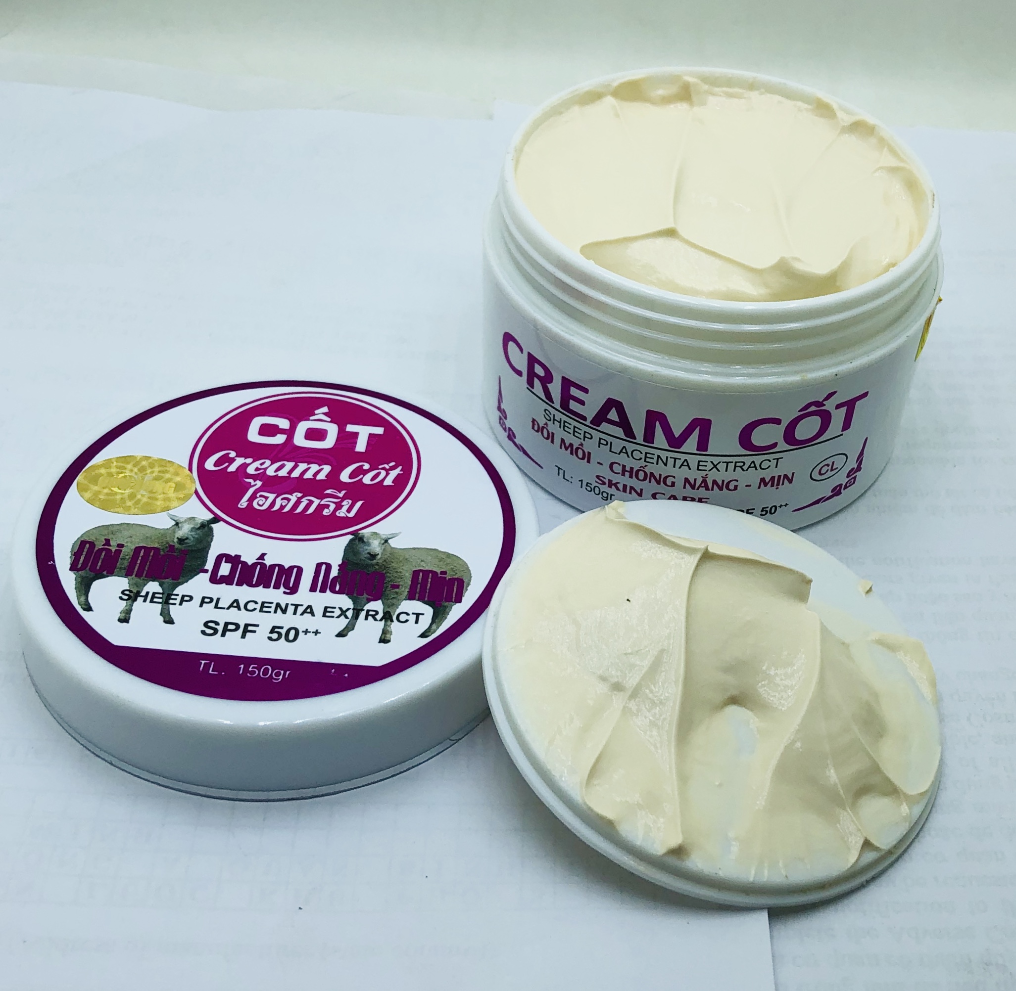 Kem Cốt Thái Đồi Mồi Chống Nắng Siêu Mịn 150g