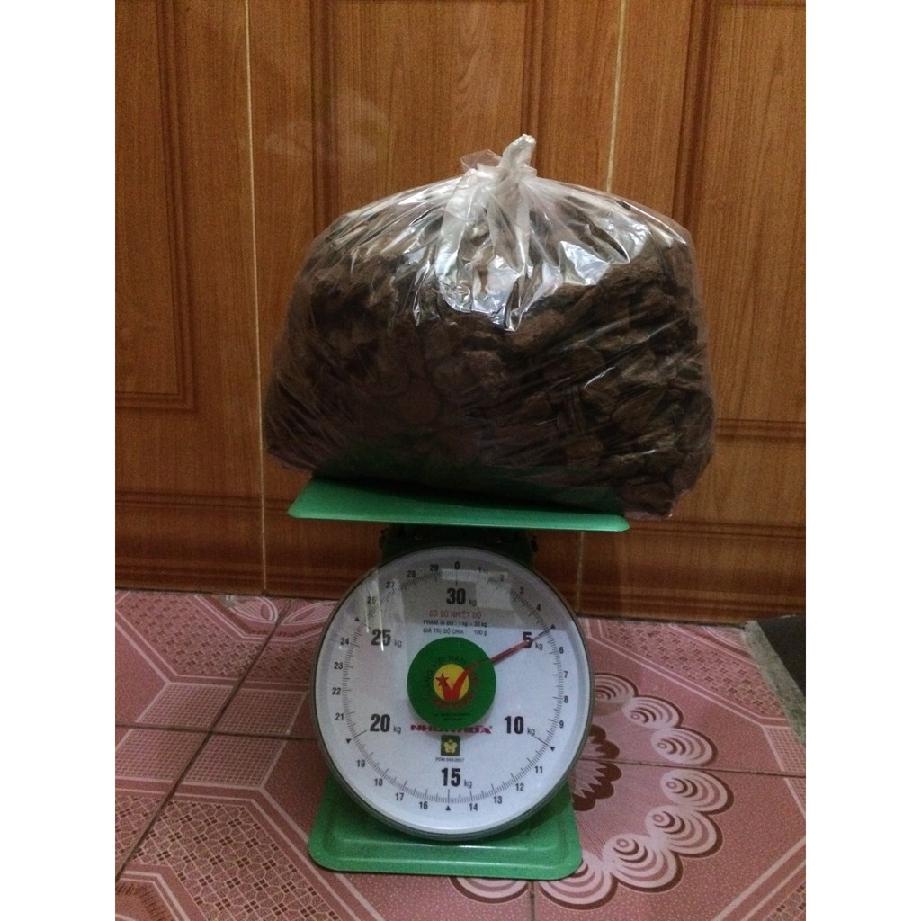 1kg vỏ thông xay trồng lan 1-3cm