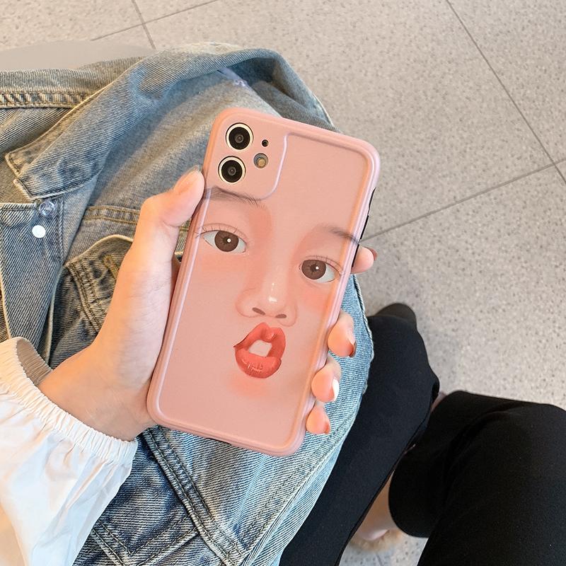 [ SALE LỖ ] Ốp Lưng Silicon IMD Bảo Vệ Camera Emoji Funny