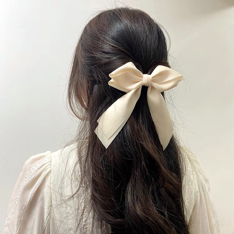 Kẹp tóc nơ tiểu thư