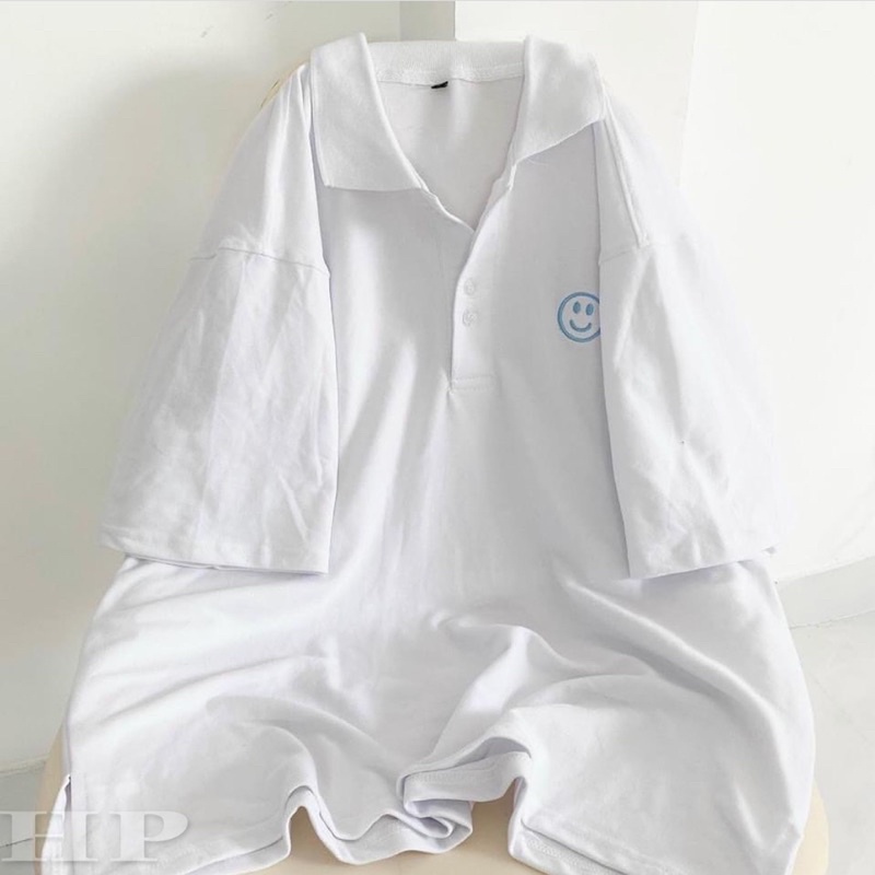 Áo polo logo mặt cười TH6