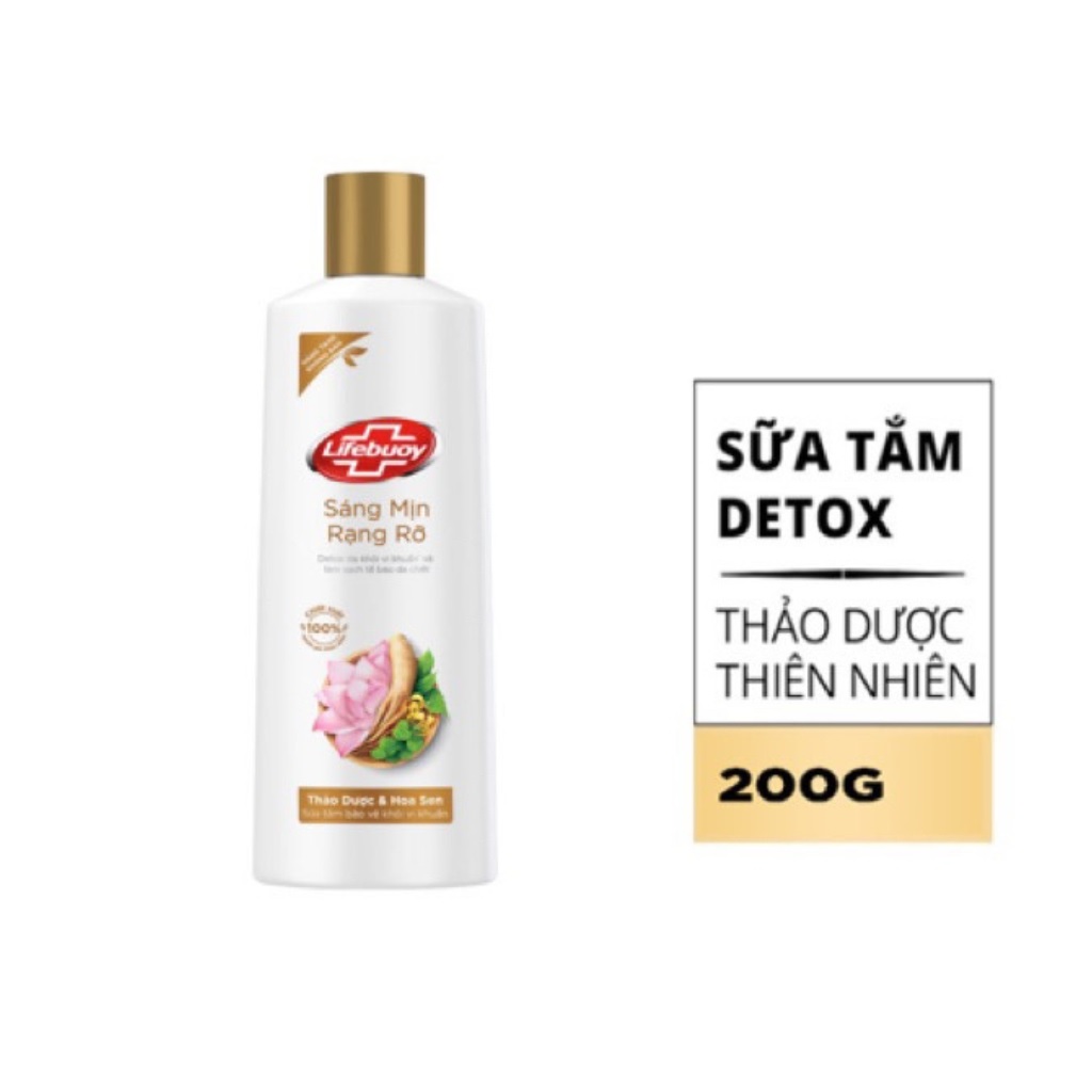 Sữa Tắm Lifebuoy Detox 200g (Hàng khuyến mãi)