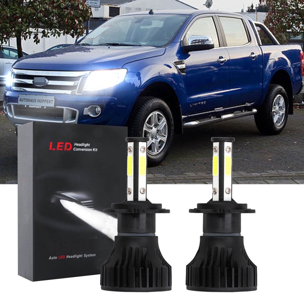 Cặp Đèn Pha Ánh Sáng Trắng 6000K Cho Ford Ranger (T6) Year 2012-2019