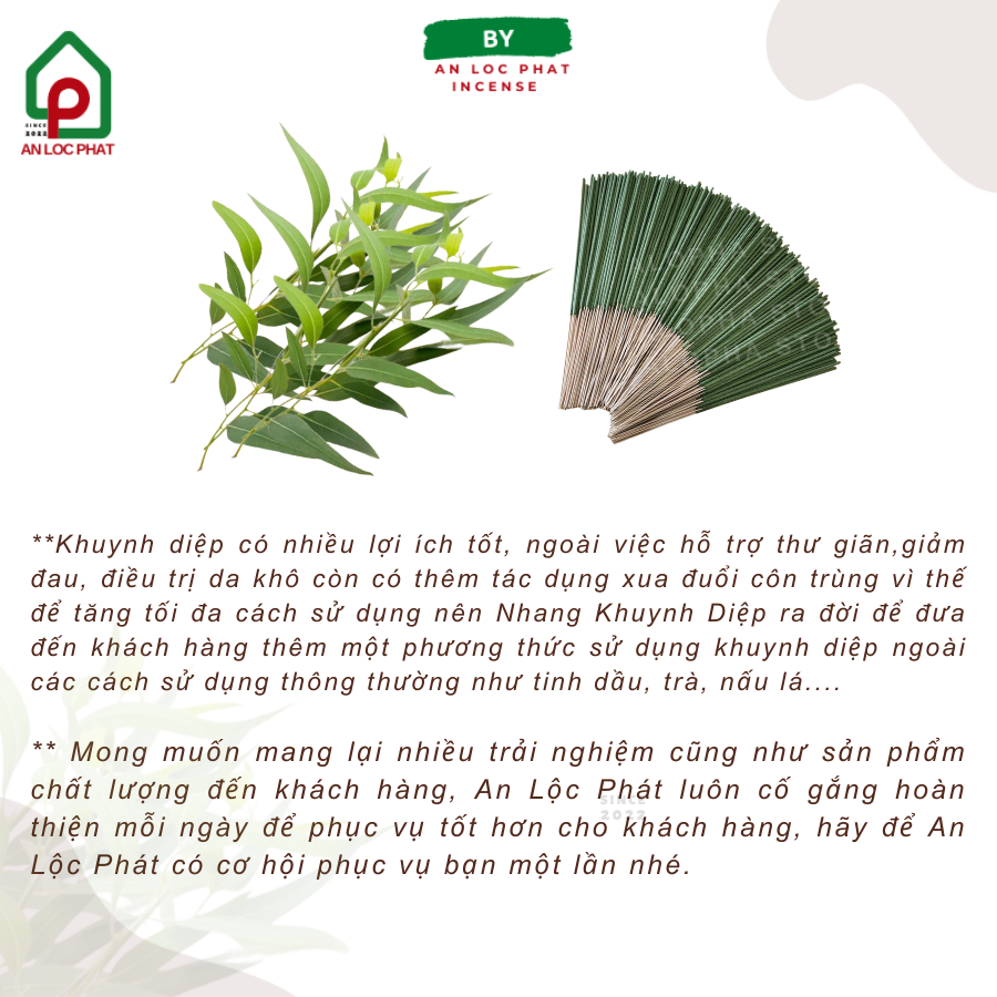 [Gói 200gr] Nhang Khuynh Diệp - An Lộc Phát