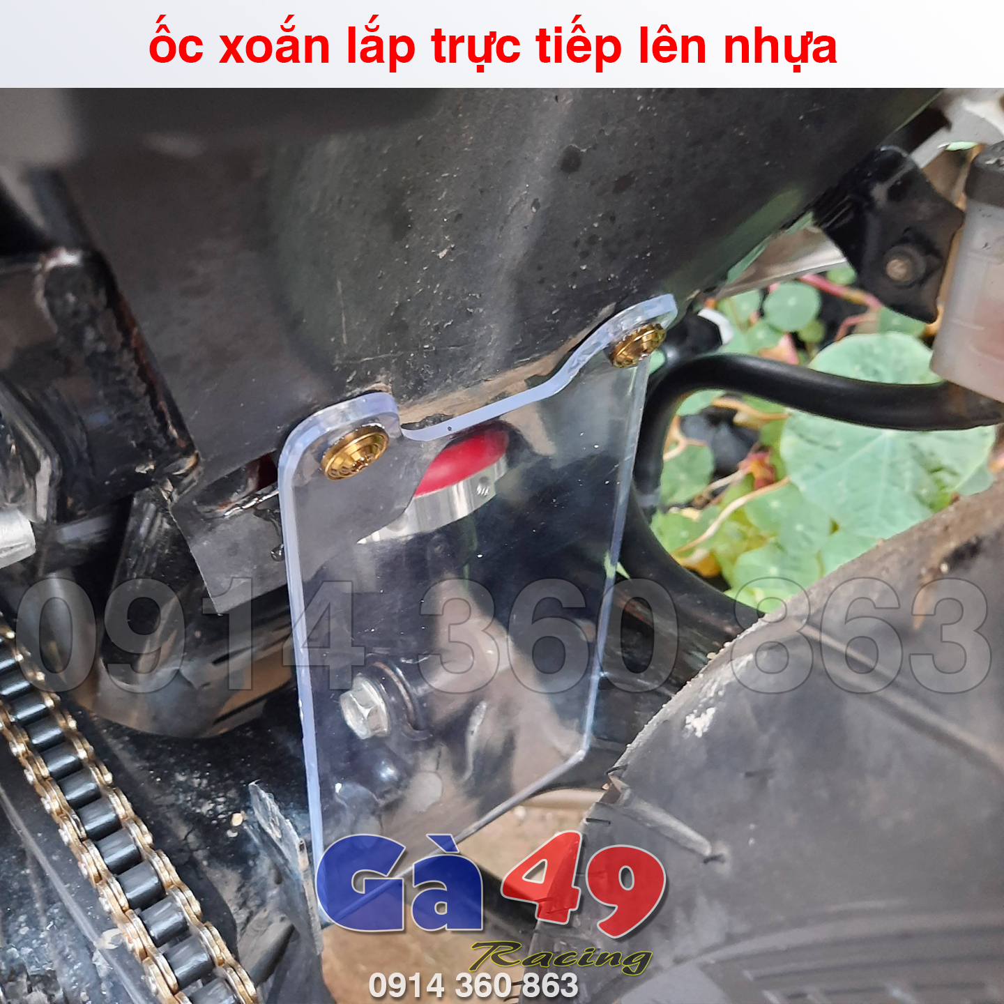 Mica che phuộc trong suốt loại dày 4mm