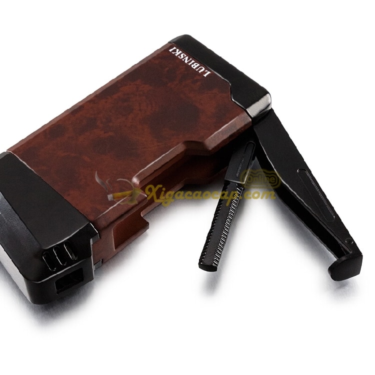 new design metal electronic tobacco pipe Gas lighter with pipe tool LUBINSKI FINE