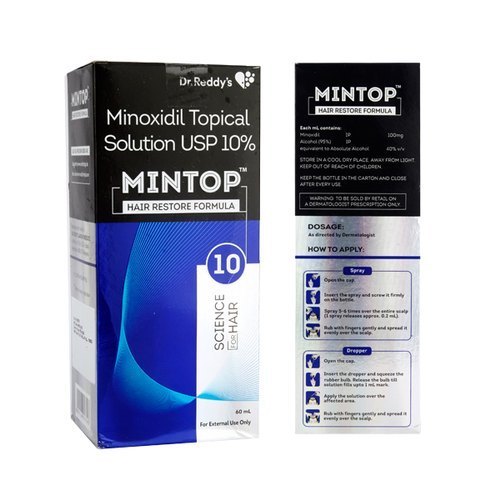 (Tặng Peo Kích Mọc) Dung Dịch Mọc Râu Minoxidil 10% MINTOP Hair Restore Formula