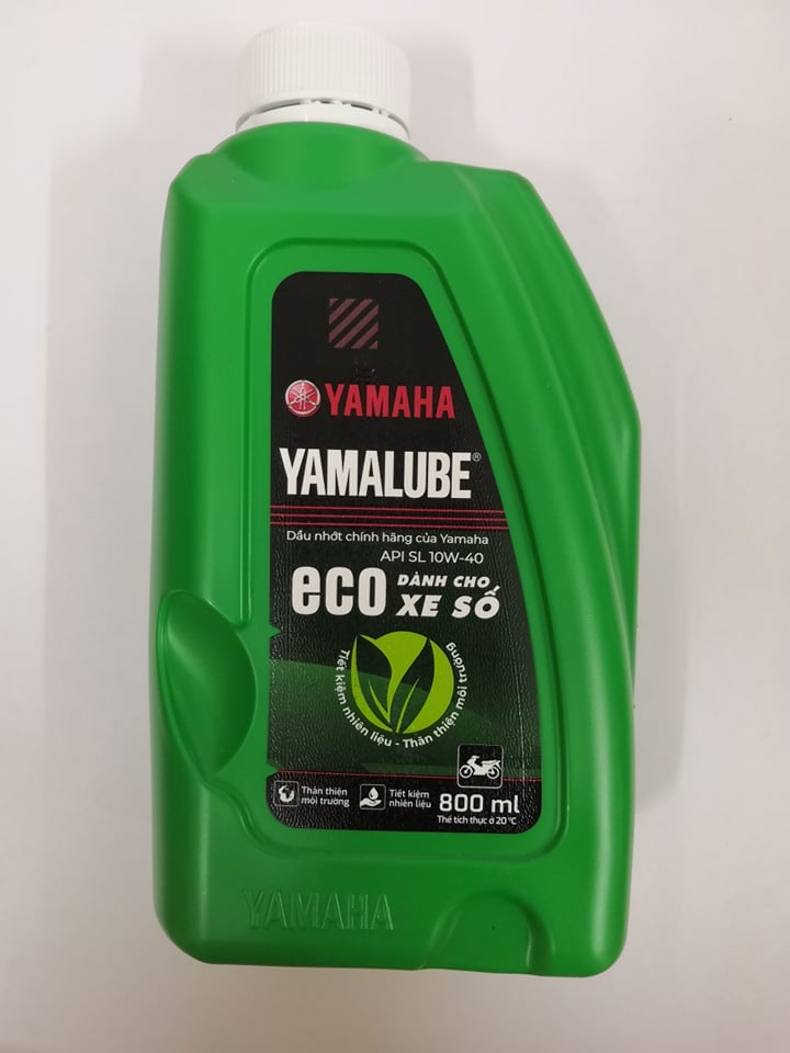 Dầu nhớt 4 thì chính hãng YAMAHA - YAMALUBE ECO 10W40 800ml/1 lít phù hợp cho tất cả dòng xe