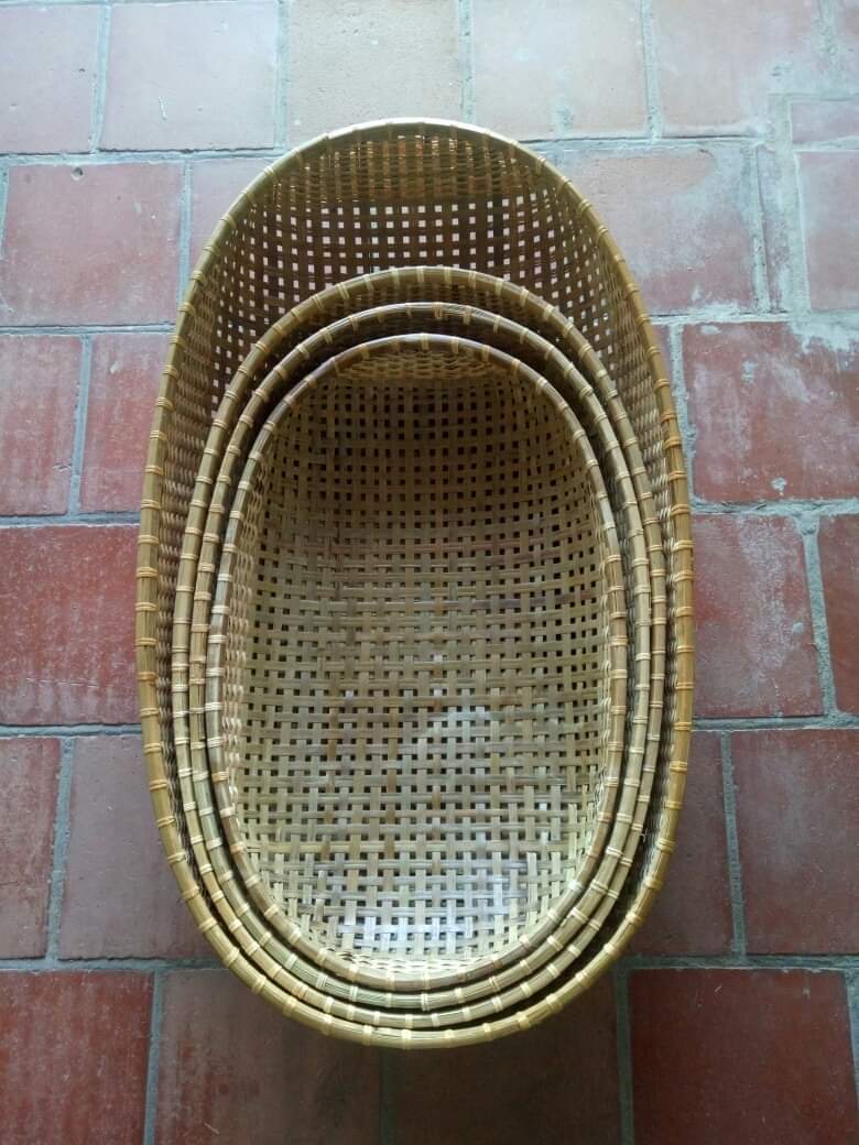Nôi tre đặt võng chống còng lưng cho bé