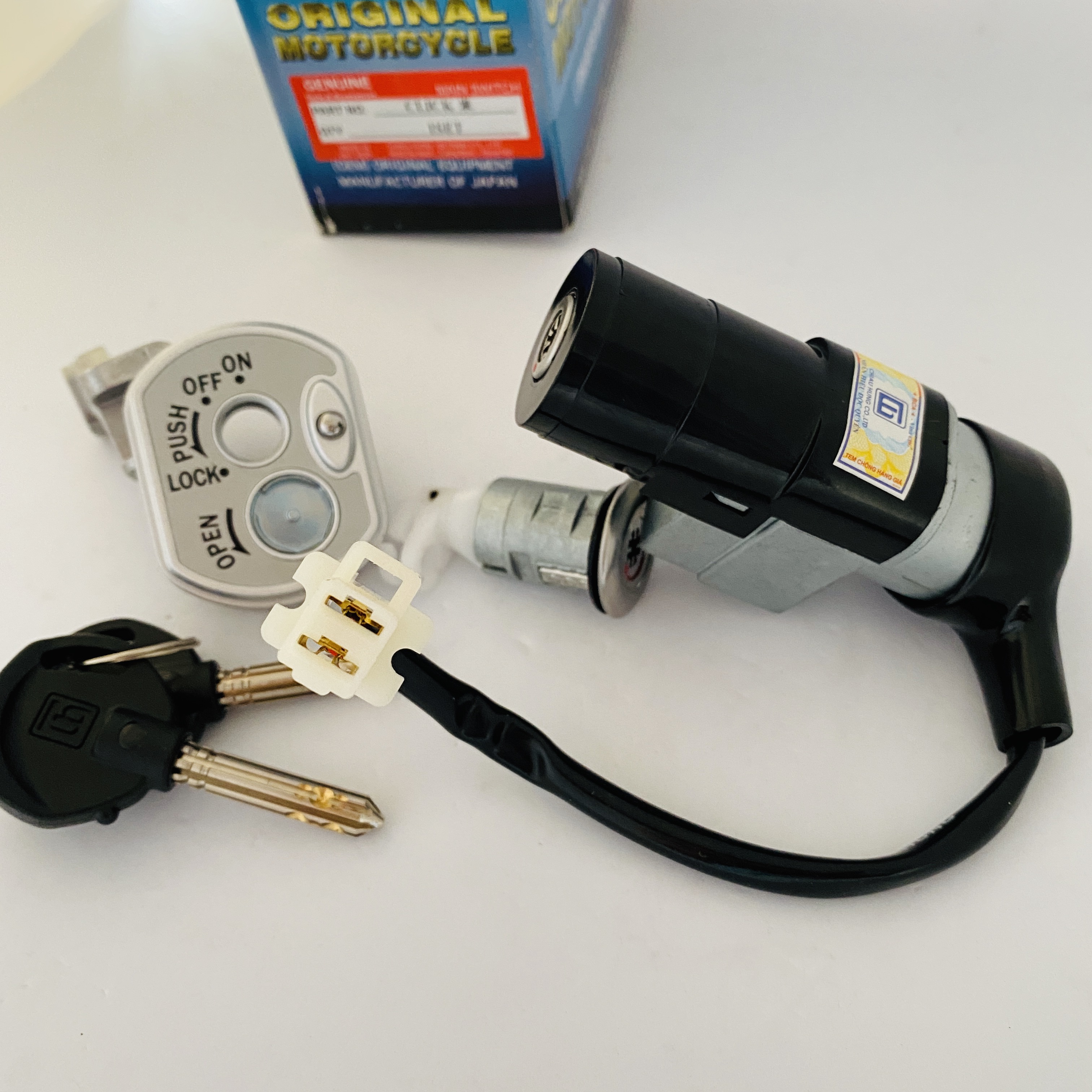 Ổ Khóa Từ 8 Cạnh Chống Trộm Honda Click