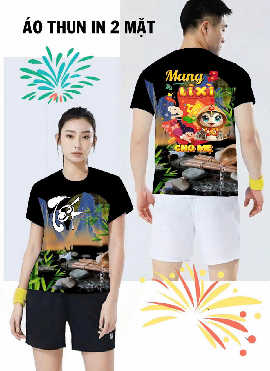 ÁO THUN TẾT 2025 THIẾT KẾ TẠI SHOP - DX9