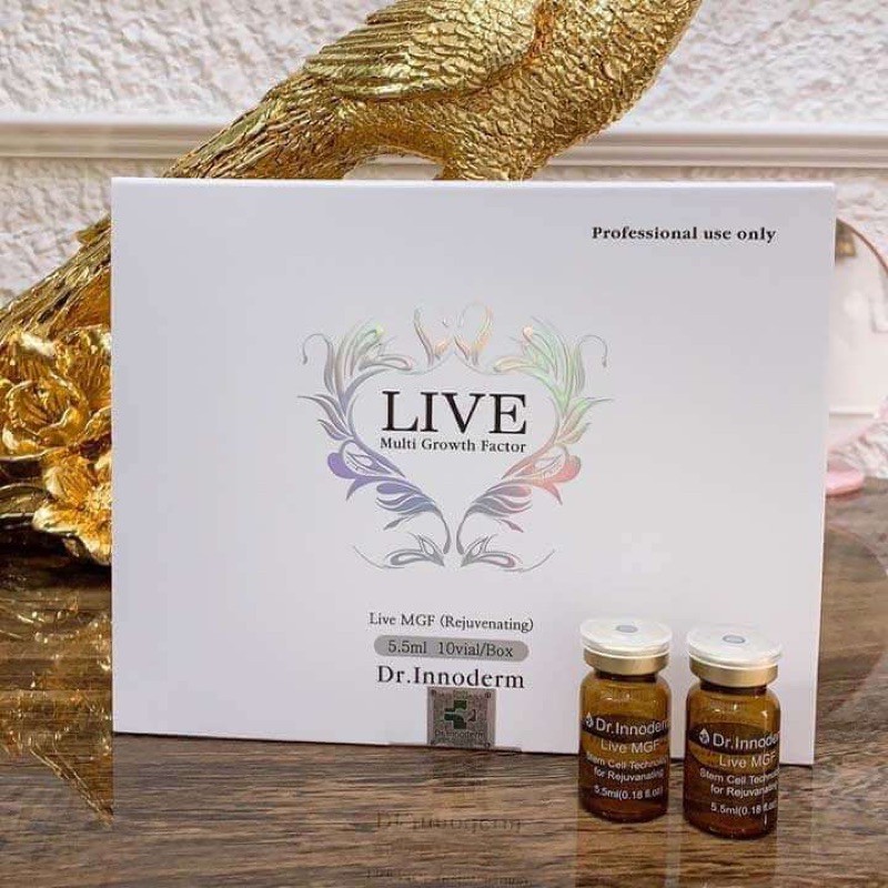 [HCM]Tế Bào Gốc Dr. Innoderm Live MGF Nâu & Multi Whitening