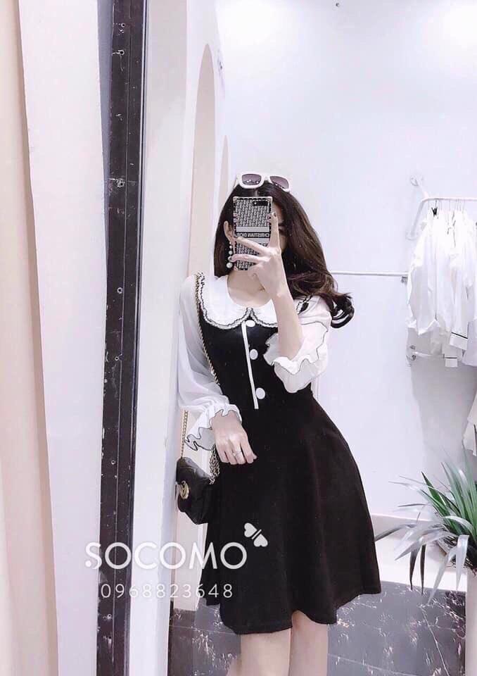Đầm cổ bèo kate-mtb